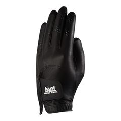 【新品】 ピーエックスジー(PXG) Men's LH Players Glove ゴルフグローブ 左手用 指先短め G4-652011019LHXLC-BLK ブラック XL 0