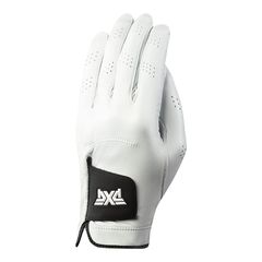 【新品】 ピーエックスジー(PXG) Men's RH Players Glove ゴルフグローブ 右手用 指先短め G4-652021019RHLC-WHT ホワイト L 0