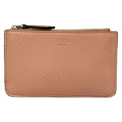 FENDI(フェンディ) コインケース美品 - 8AP161 ピンク キーリング付き/フラグメントケース レザー