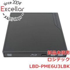 [bn:17] 【新品訳あり(箱きず・やぶれ)】 Logitec　ポータブルBlu-rayドライブ　LBD-PME6U3LBK