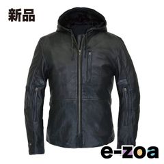ROUGH&ROAD ラフアンドロード シープレザーパーカーFP ブラック Sサイズ RA5033BK1 (2546195)
