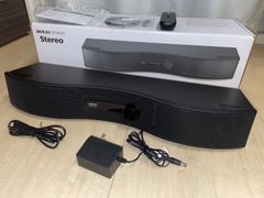 美品 MIRAI SPEAKER ミライスピーカー ステレオ SF-MIRAIS6 テレビ用スピーカー 元箱・リモコン付き _604