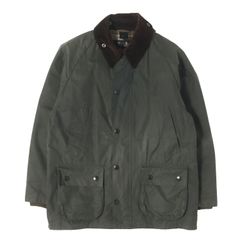 BARBOUR バブアー ジャケット グリーン 40 22AW ワックスドコットン ビデイル ジャケット BEDALE WAX JACKET 222MWX0018 アウター ブルゾン 上着【メンズ】【中古】