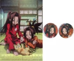 중고 雑貨 2大特典セット 「シャーマンキング Blu-ray BOX 4 初回生産限定版」 アニメイト購入特典