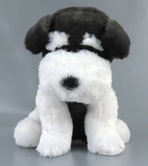 【中古】ぬいぐるみ ごましお ウルトラBIGぬいぐるみ 「くったりシュナウザーファイン」