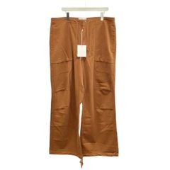 エンタイアスタジオ entire studio BARREN CARGO バレン カーゴ パンツ ドローストリング タック L 茶 ブラウン ESU-S25-3021 /RY ■GY19