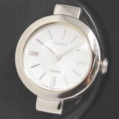 QZ シチズン CLETIA 5930-H12875 シルバー文字盤 レディース腕時計 NSK KRK