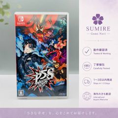 ペルソナ5 スクランブル ザ ファントム ストライカーズ P5S Nintendo Switch ソフト ケース付 起動確認済み
