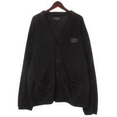 ラフアンドラゲッド ROUGH AND RUGGED KURT シャギー ニット カーディガン 長袖 3 ブラック 261005E