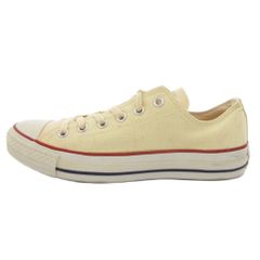 コンバース CONVERSE オールスター ALLSTAR スニーカー シューズ ローカット レースアップ ロゴ 25.5cm アイボリー /IB