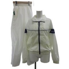 バレンシアガ BALENCIAGA SPORTS セットアップ ジャージ ブルゾン パンツ M 白 ホワイト 長袖 ジップアップ BLR-300S /PP