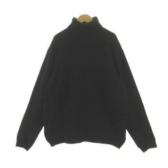 アーバンリサーチ サニーレーベル URBAN RESEARCH Sonny Label ウォッシャブルウール混タートルニット LA27-12S0002 セーター 長袖 ブラック 黒 XL