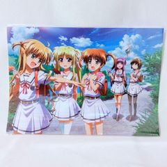 魔法少女リリカルなのは 쿠지 引き堂 B賞 クリアポスター A