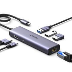 UGREEN 1061 Revodok USB-Cハブ 4K@30Hz HDMI出力 100W急速充電 5Gbpsデータ転送 1GbpsLANポート Type-Cアダプター｜ギガビットイーサネット｜3*USB 3.0ポート｜Windows l 9cedbaa8