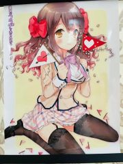 彼女がフラグをおられたら 비매품 A3 ポスター
