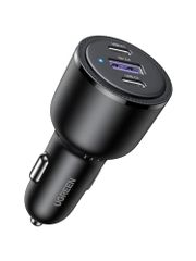 UGREEN【75W 3ポート】 シガーソケット USB C カーチャージャー PD3.0/QC3.0/PPS対応 急速充電 車載充電器 iPhone16/15/14/13シリーズ/iPad/MackBook/Pixel/Galaxy S25 e6c798db