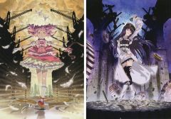 중고 ポストカード キービジュアル第1弾 まどかver. ＆ワス単独ビジュアル ビジュアルポストカードセット 2種セット 「劇場版 魔法少女まどか☆マギカ＜ワルプルギスの廻天＞」 3週目来場者特典