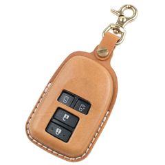 【新品】 [ユサブル] ハイエース キーケース キーカバー 高級本革 イタリアンレザー ブッテーロ HIACE 200系 4型 5型 6型 7型 8型ハイエースバン スーパーGL ハイエースワゴン レジアスエース 200系(4ボタン キャメル) 0