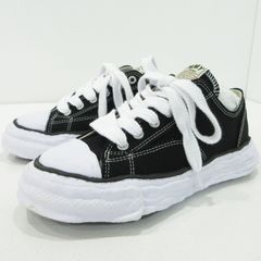 【三重本店】 中古 MIHARA YASUHIRO | ミハラヤスヒロ スニーカー PETERSON 23 LOW ピーターソン A11FW702 ブラック サイズ：42(約26.5cm) 【126】