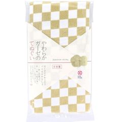 3点セット ジャパニーズスタイル 小紋 やわらかガーゼのてぬぐい いちまつ 約34×90cm JS-6138 1枚入