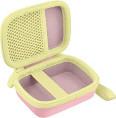 【未使用品】Aenllosi Philips フィリップス DLP5713CY　モバイルバッテリー収納ケース　ピンク黄 ケースのみ