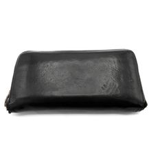 クロムハーツ CHROME HEARTS REC F ZIP PLANE プレーン ラウンド ジップ レザー ウォレット 長財布 54100
