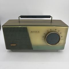 SONY ソニー TR-712 7石 トランジスタラジオ 昭和レトロ ヴィンテージ 通電・ノイズ音確認済 受信不可 ジャンク