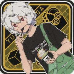 중고 マグカップ・湯のみ 空閑遊真 オリジナルコースター 「ワールドトリガー×マンハッタンロールアイスクリーム」 フード注文特典