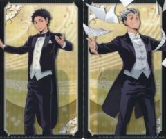 중고 収納・携帯用アイテム 木兎光太郎＆赤葦京治 チケットホルダーE 「ハイキュー!! コンサート 2018」