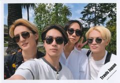 중고 生写真 ジャニーズ Travis Japan 中村海人・川島如恵留・松田元太・松倉海斗 横型・バストアップ Travis Japan オリジナルグッズ2022オリジナルフォト Vol.1 公式生写真