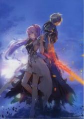 중고 ポスター 単品 3Dレンチキュラーポスター パッケージイラスト 「PS4/PS5ソフト テイルズ オブ アライズ ファミ通DXパック」 エビテン限定セット同梱特典