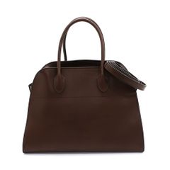 【天白】ザロウ ソフトマルゴー12 マルゴー12 Soft Margaux 12 レザー ハンドバッグ ブラウン 茶 男女兼用未使用