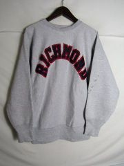 90年代製　Champion　チャンピオン　リバースウィーブ　リッチモンド　ワッペン　XLサイズ位　グレー