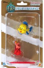 중고 置物・装飾品 フランダー＆セバスチャン オーナメント 「Happy 쿠지 ディズニークリスマスオーナメント2017」 リトル・マーメイド シリーズ オーナメント賞