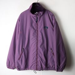 80's L.L.Bean エルエルビーン ウォームアップジャケット パープル 紫 XLくらい 古着 ヴィンテージ