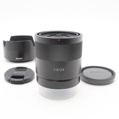 【極美品】 SONY ソニー Sonnar E 24mm f1.8 ZA T＊Carl Zeiss SEL24F18Z sony フード付き 124008