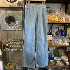 MP652 70's BIG-JOHN ZOOMUP フレアデニム W.30 古着 現状品 70年代 ビッグジョン BIGJOHN ブーツカット ジーンズ ビンテージ 중고
