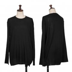 꼼데가르송 COMME des GARCONS アクリルシースルー長袖トップス 黒S位
