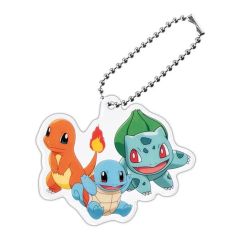 중고 キーホルダー 이상해씨 ＆ 파이리 ＆ 꼬부기 「ポケットモンスター 旅立ちの3匹アクリルスイング」