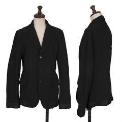 ブラックコムデギャルソンBLACK COMME des GARCONS ペイズリーライニングジャケット 黒S
