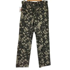 ニードルズ Needles STRAIGHT JEAN - 13OZ DENIM ROSE PRINT ストレートジーンズ 13オンス デニム ローズプリント メンズ JPN：M