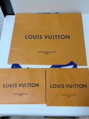 10440 LOUIS VUITTON 루이비통 종이 가방 쇼퍼 3장 세트 오나카 소