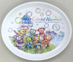 중고 접시 · 그릇 집합 수베니아 플레이트 "Duffy and Friends - 더피 & 프렌즈 - 더피 & 프렌즈 20주년: 화려한 행복' 도쿄디즈니씨 한정
