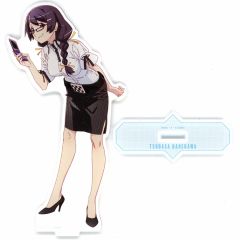 중고 アクリルスタンド・アクリルパネル 羽川翼 描き下ろし コラボイラストver. BIGアクリルスタンド 「＜物語＞シリーズ×STEINS：GATE POP UP STORE in ロフト」