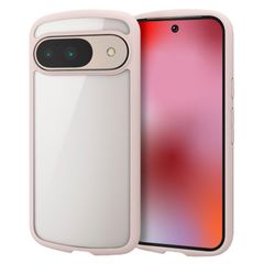 エレコム Google Pixel 9 / 9 pro ケース ハイブリッド カバー 衝撃吸収 軽量 薄型 カメラレンズ保護設計 ワイヤレス充電可 ストラップホール付 ストラップホールシート付 TOUGH SLIM LITE ピンク PM-P242TSLFCP