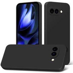Yidahe Google Pixel 9a 用 ケース シリコン TPU Pixel9a 用 カバー 薄型 ソフトケース 韓国（ブラック）