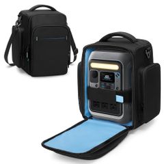 Trunab ポータブル電源 バッグ Anker SOLIX C300と互換性 ポータブル電源 ケース 複数ポケット付き ポー-タブル電源保護ケース キャンプ 外出や旅行用m c5c983e9