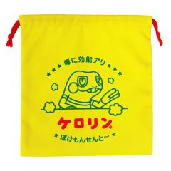 중고 バッグ グレッグル ケロリン巾着 ぽけもんせんと～ 「ポケットモンスター」 포켓몬 センター限定