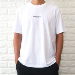 【並行輸入品】ディーゼル DIESEL Tシャツ メンズ ホワイト ミニロゴ ちびロゴ T-ADJUST-K2 A14816 0QKAP