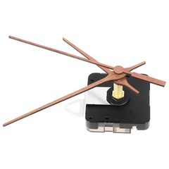 【新品】 healvian 時計修理キット ロングシャフトスイープ秒針付き 金属製ムーブメントパーツ DIY掛け時計修理用 ウォールクロック用静音動作エレガントなクォーツ機構 1セット